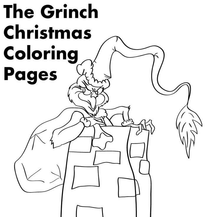 Grinch Coloring Pages Printable
 Grinch Christmas Printable Coloring Pages
