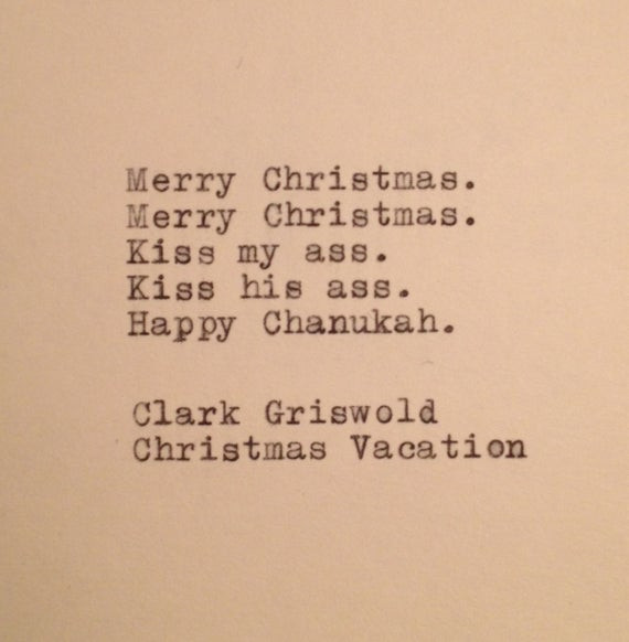 Griswolds Christmas Vacation Quotes
 Items similar to Clark Griswold Christams Vacation Quote