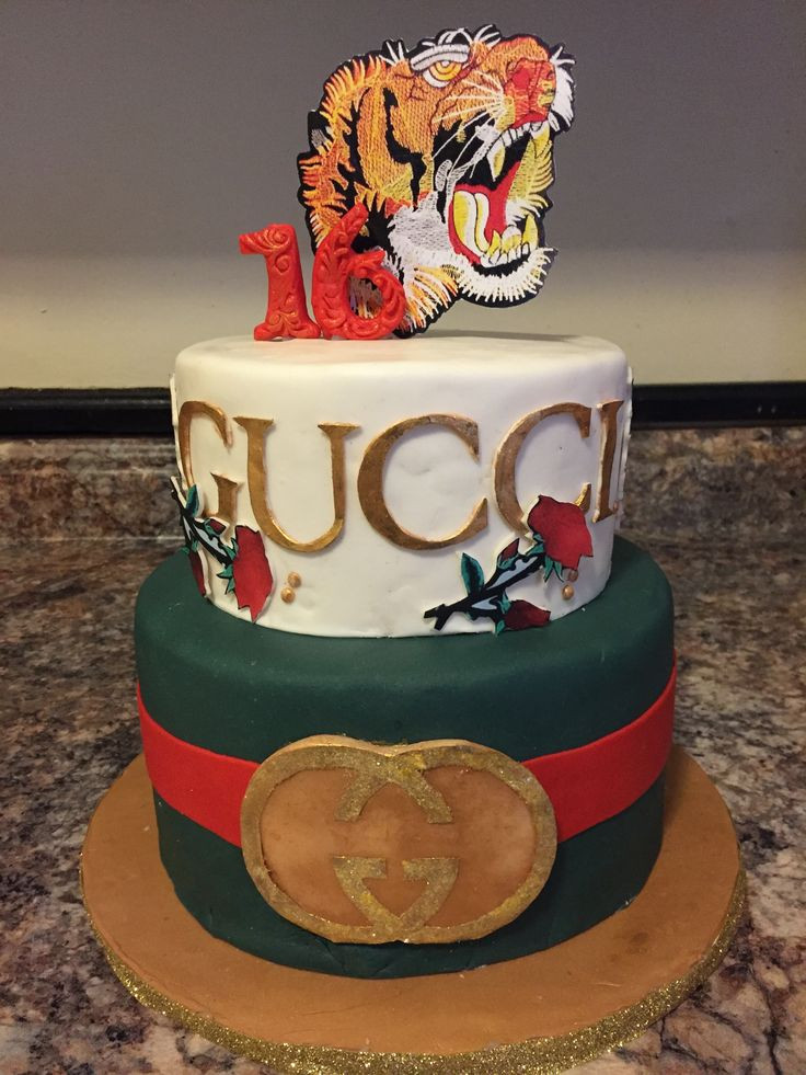 Gucci Birthday Cake
 Best 25 Gucci cake ideas on Pinterest