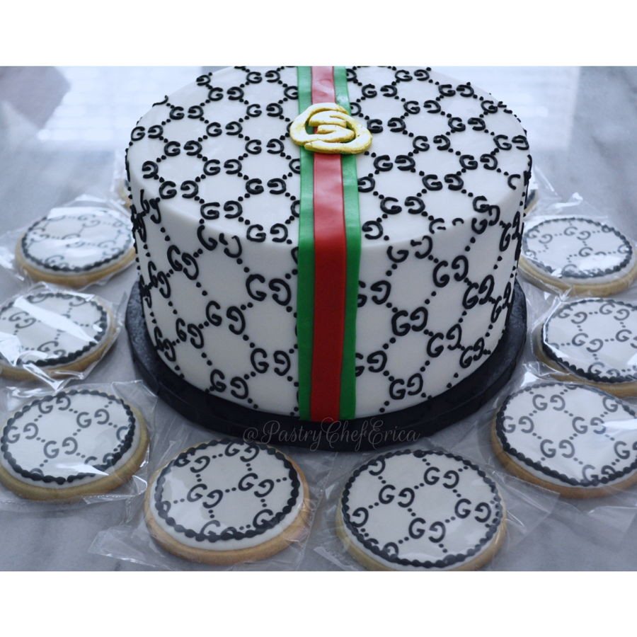Gucci Birthday Cake
 Cake Inspired By Gucci Hand Piped CakeCentral