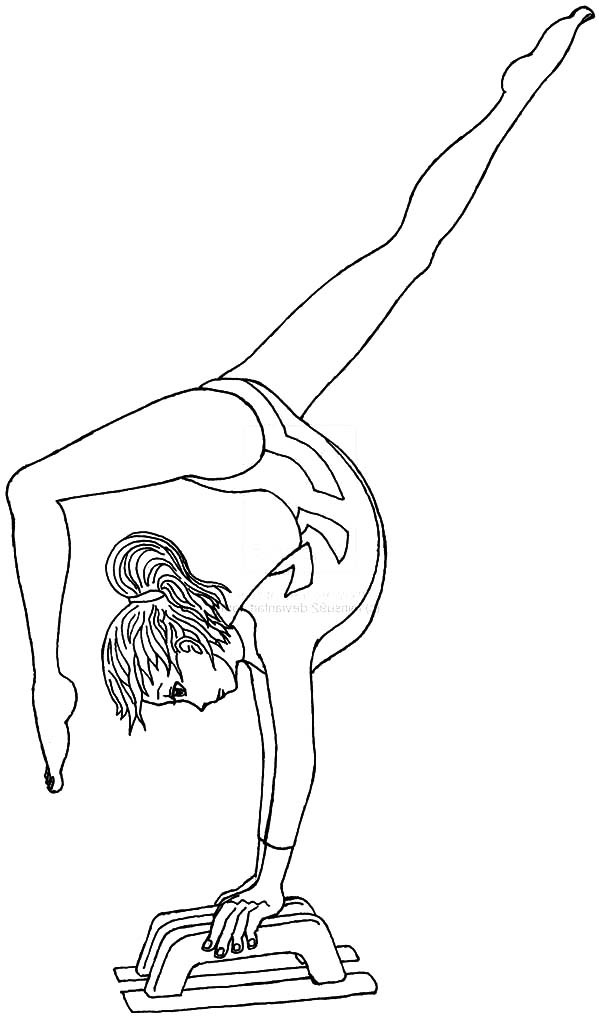 Gymnastics Coloring Pages
 Gymnastics Coloring Pages Best Coloring Pages For Kids