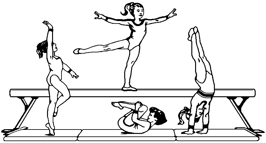 Gymnastics Coloring Pages Printable
 Gymnastics coloring pages 37 pictures quotes and clipart