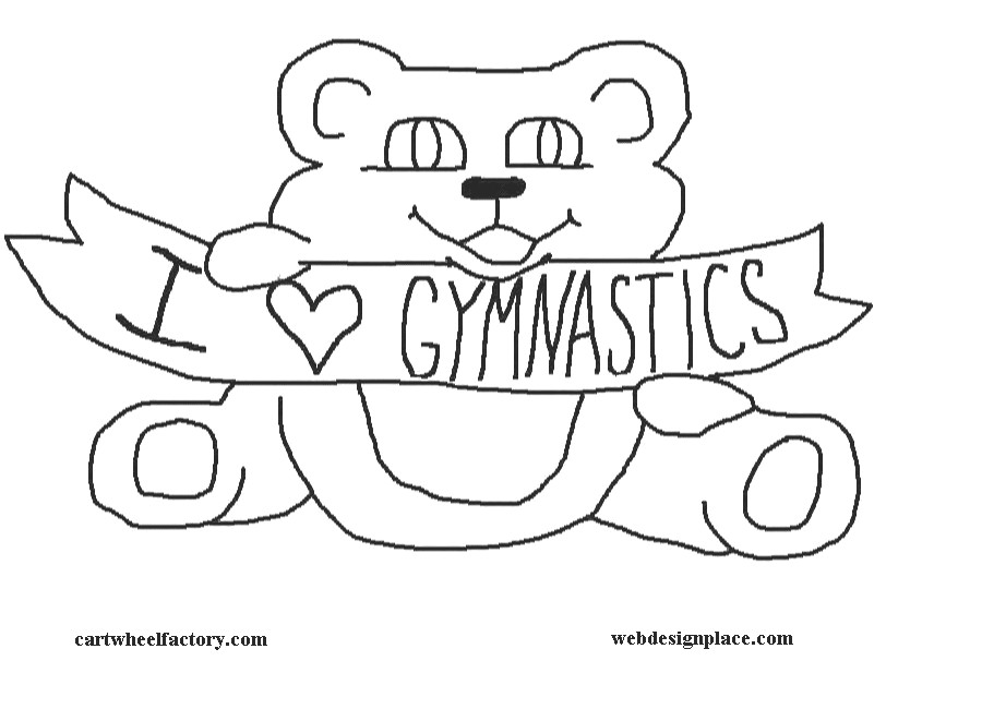 Gymnastics Coloring Pages Printable
 CWF Rubber Flooring Inc Coloring Book Pages of gymnastic