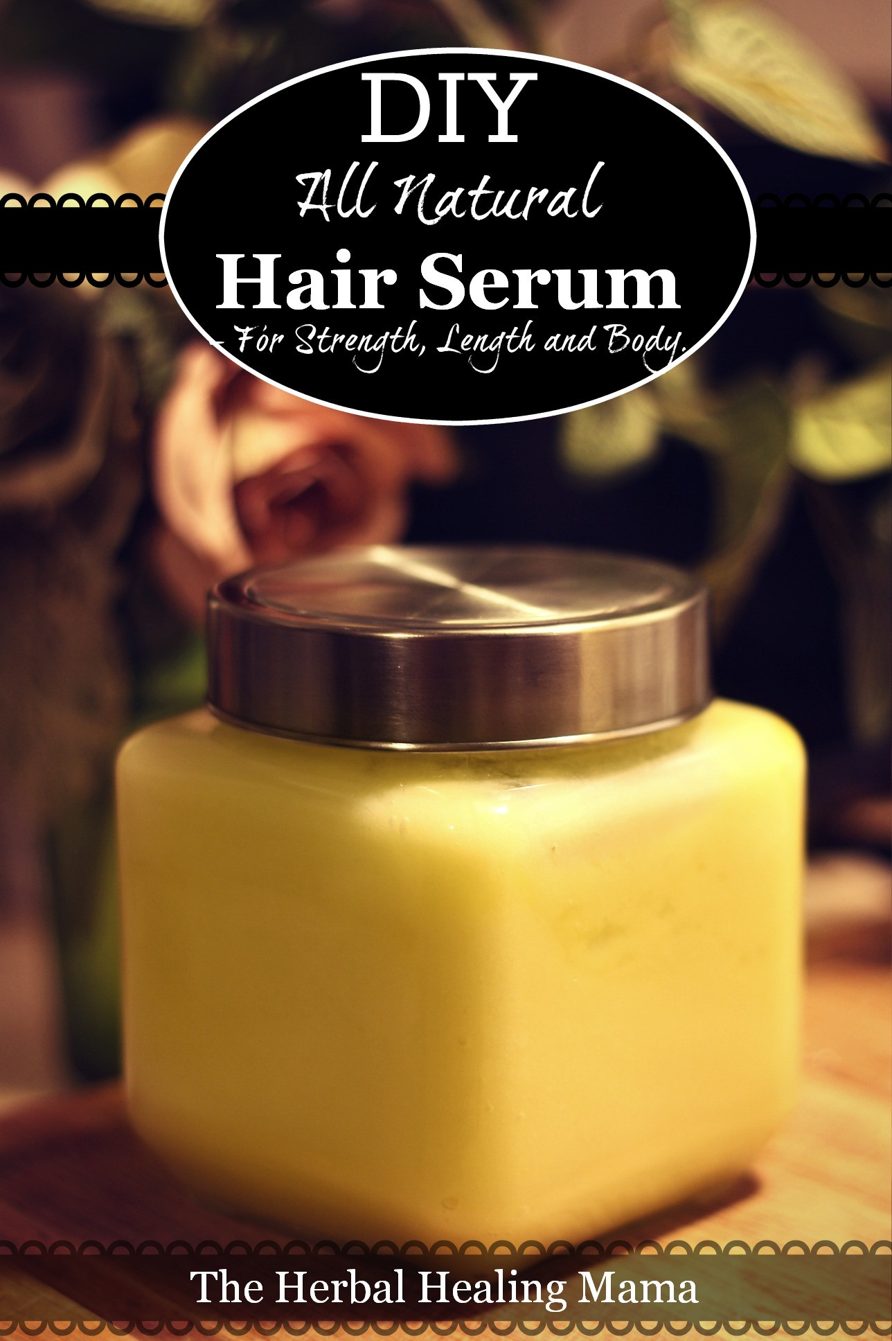 Hair Growth Serum DIY
 Natural Hair Serum – For Strength Length and Body – The