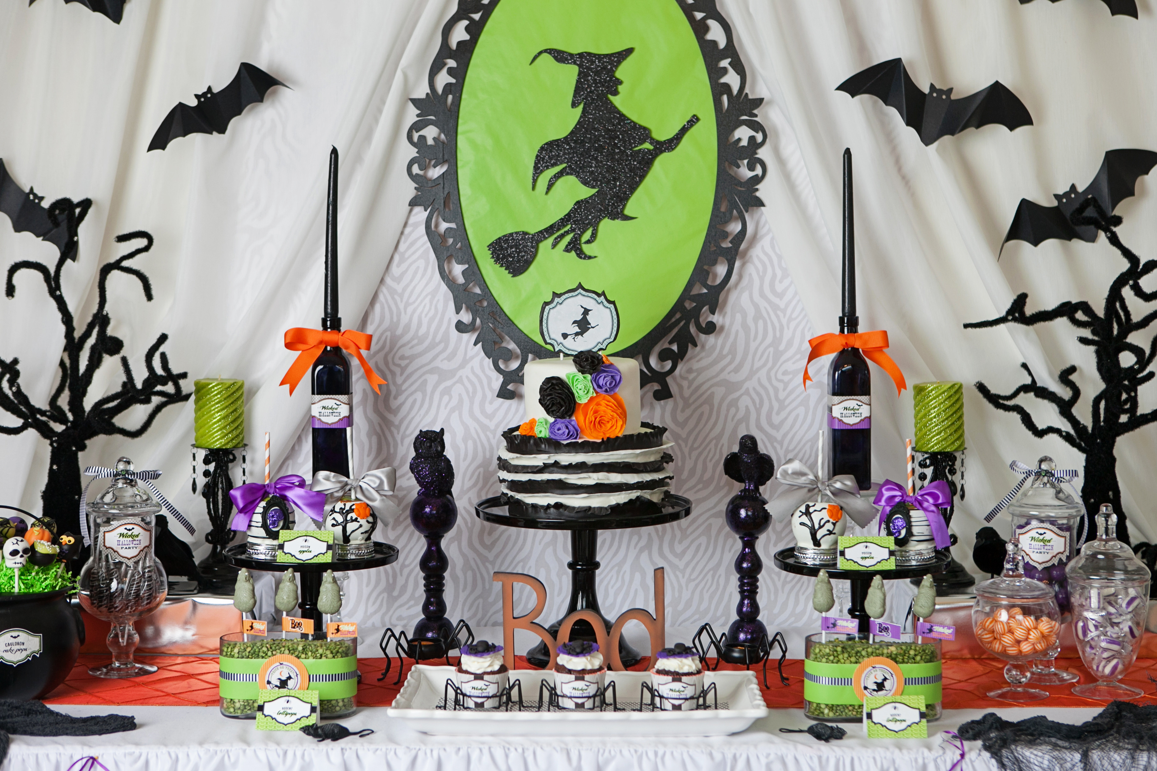 Halloween Birthday Party Decoration Ideas
 A Wicked Witch Inspired Halloween Party