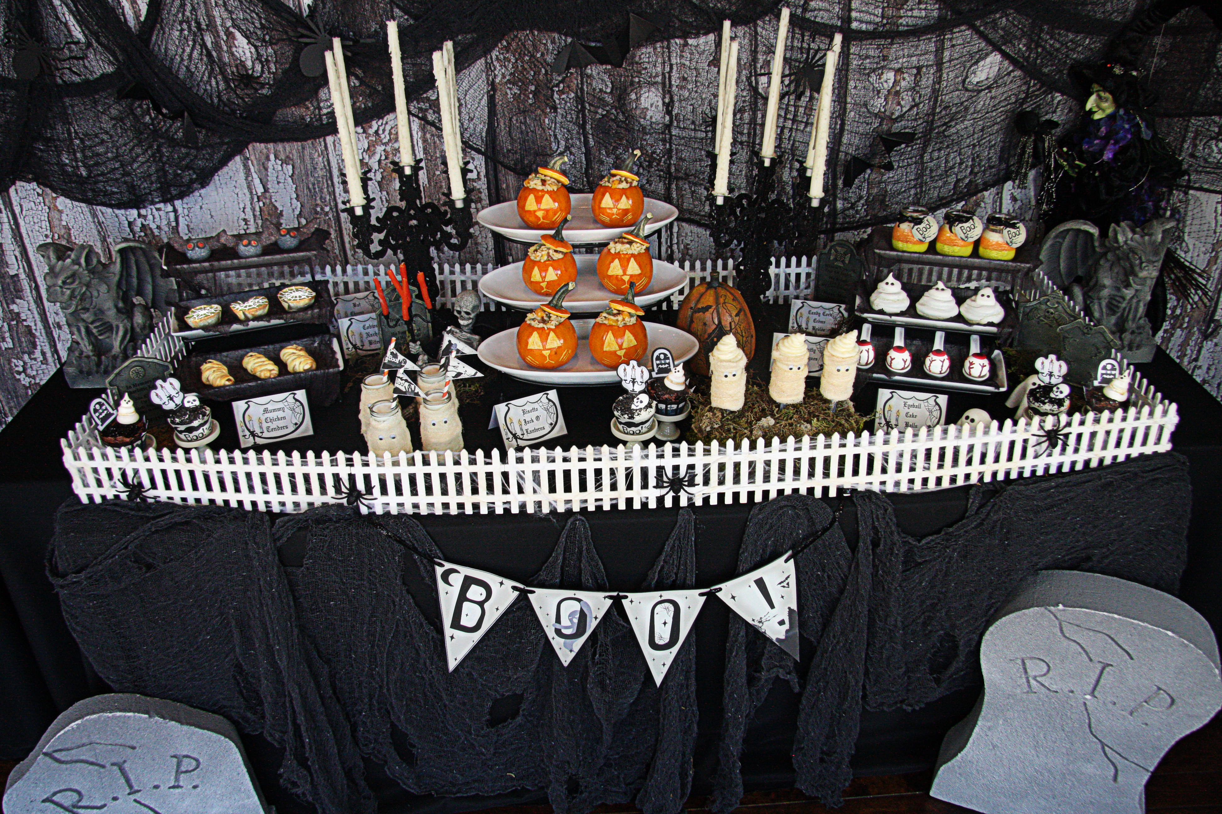Halloween Birthday Party Decoration Ideas
 Garlic and Herb Cheese Ball Halloween Bats The Hopeless
