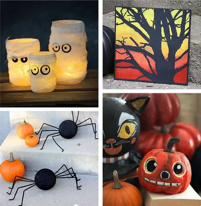 Halloween Craft Ideas For Adults
 40 DIY Halloween Decorations homemade Halloween decor