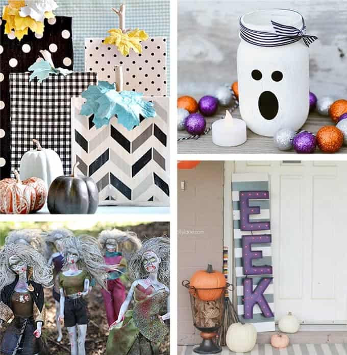 Halloween Craft Ideas For Adults
 40 DIY Halloween Decorations homemade Halloween decor