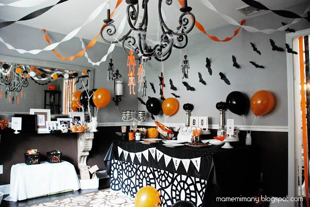 Halloween Home Party Ideas
 16 Do It Yourself Halloween Home Decorating Ideas