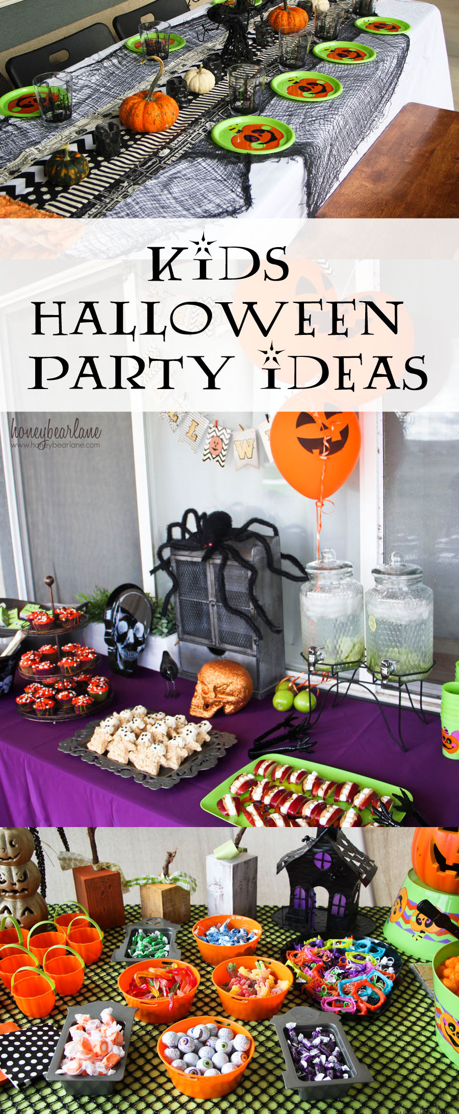 Halloween Kid Party Ideas
 Kids Halloween Party Ideas Honeybear Lane