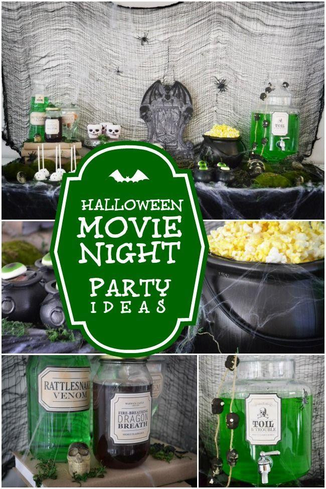 Halloween Movie Party Ideas
 A Halloween Dessert Table Spaceships and Laser Beams