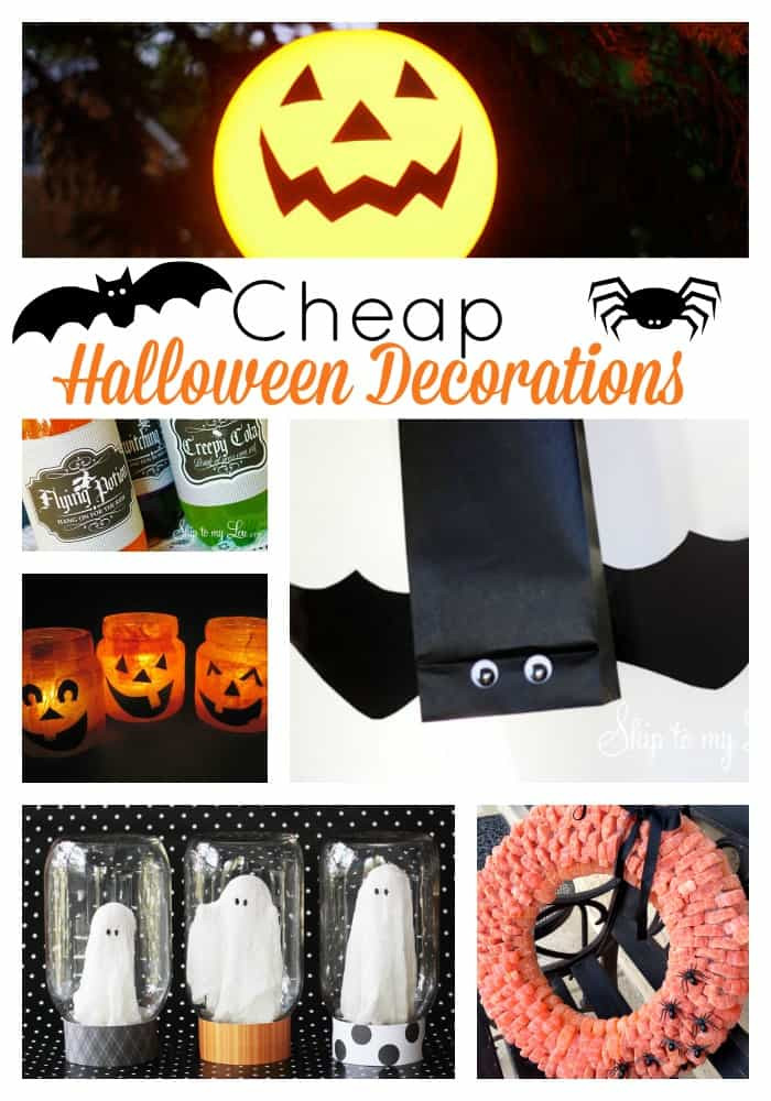 Halloween Party Decoration Ideas Cheap
 Cheap Halloween Decorations