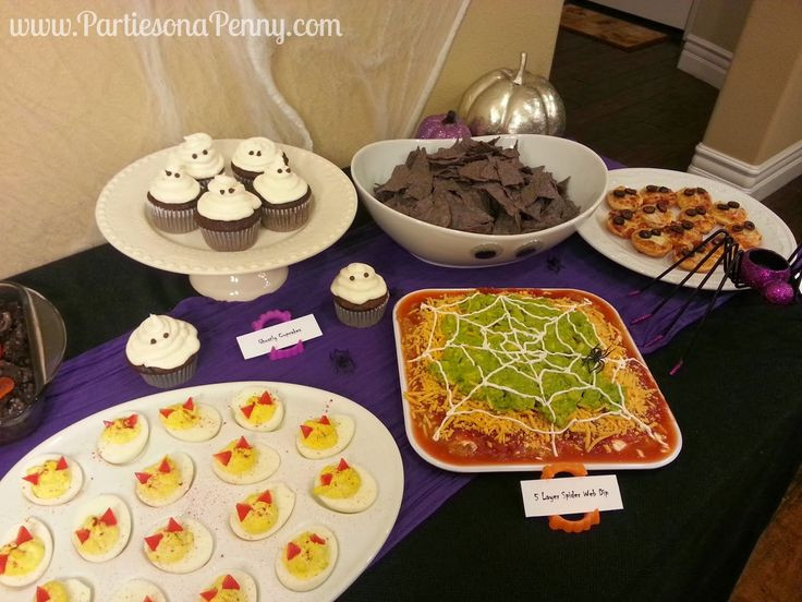 Halloween Party Finger Food Ideas
 117 best images about Party Foods Tips & Ideas on