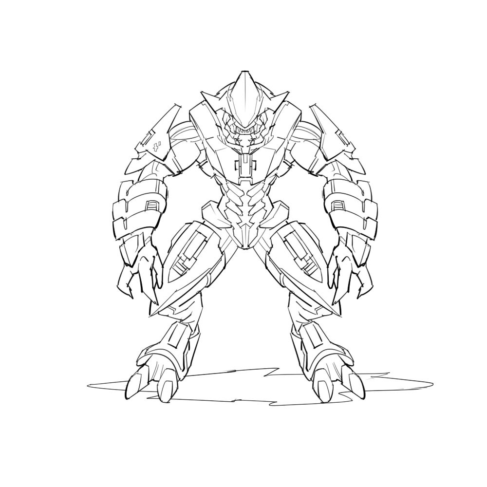 Halo Printable Coloring Pages
 Free Printable Halo Coloring Pages For Kids
