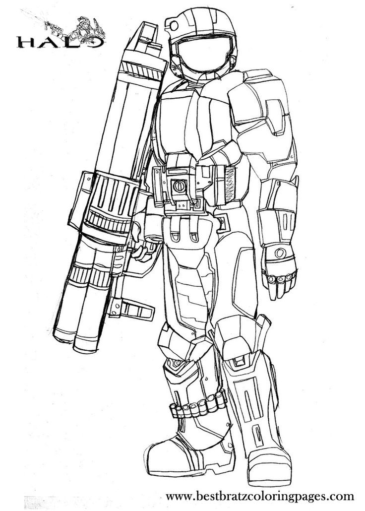 Halo Printable Coloring Pages
 Halo Coloring Pages For Kids