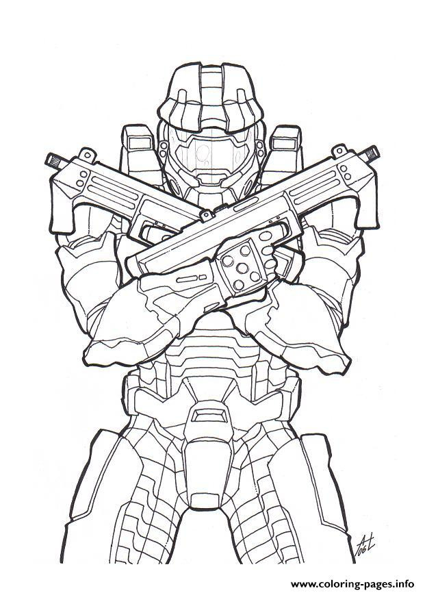 Halo Printable Coloring Pages
 Halo Color Coloring Pages Printable