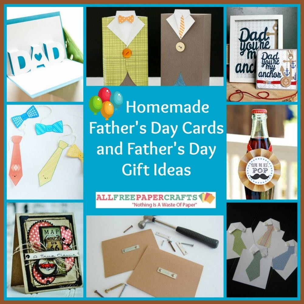 Handmade Father'S Day Gift Ideas
 26 Homemade Father s Day Cards and Father s Day Gift Ideas