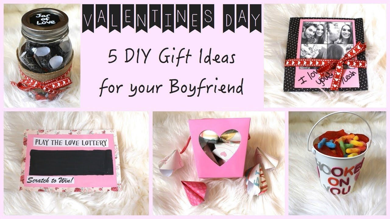Handmade Gift Ideas For Boyfriend
 5 DIY Gift Ideas for Your Boyfriend