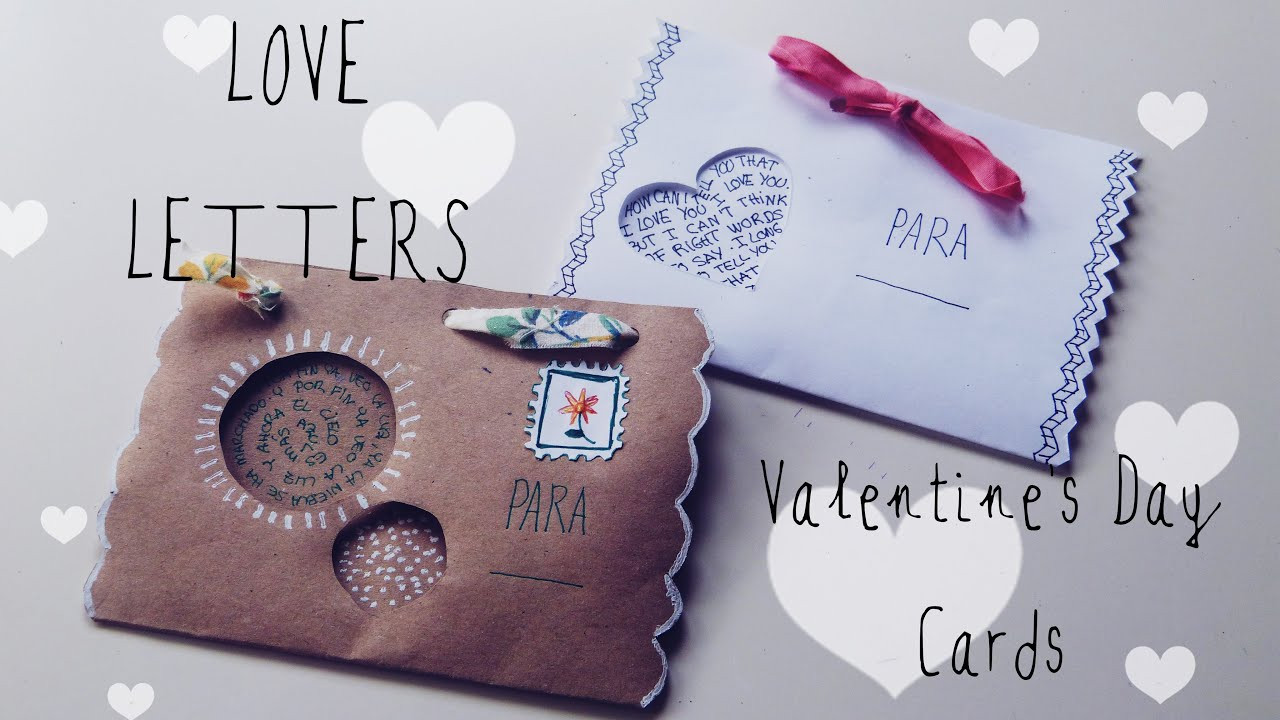 Handmade Gift Ideas For Boyfriend
 How to make cute envelopes DIY ts for boyfriend