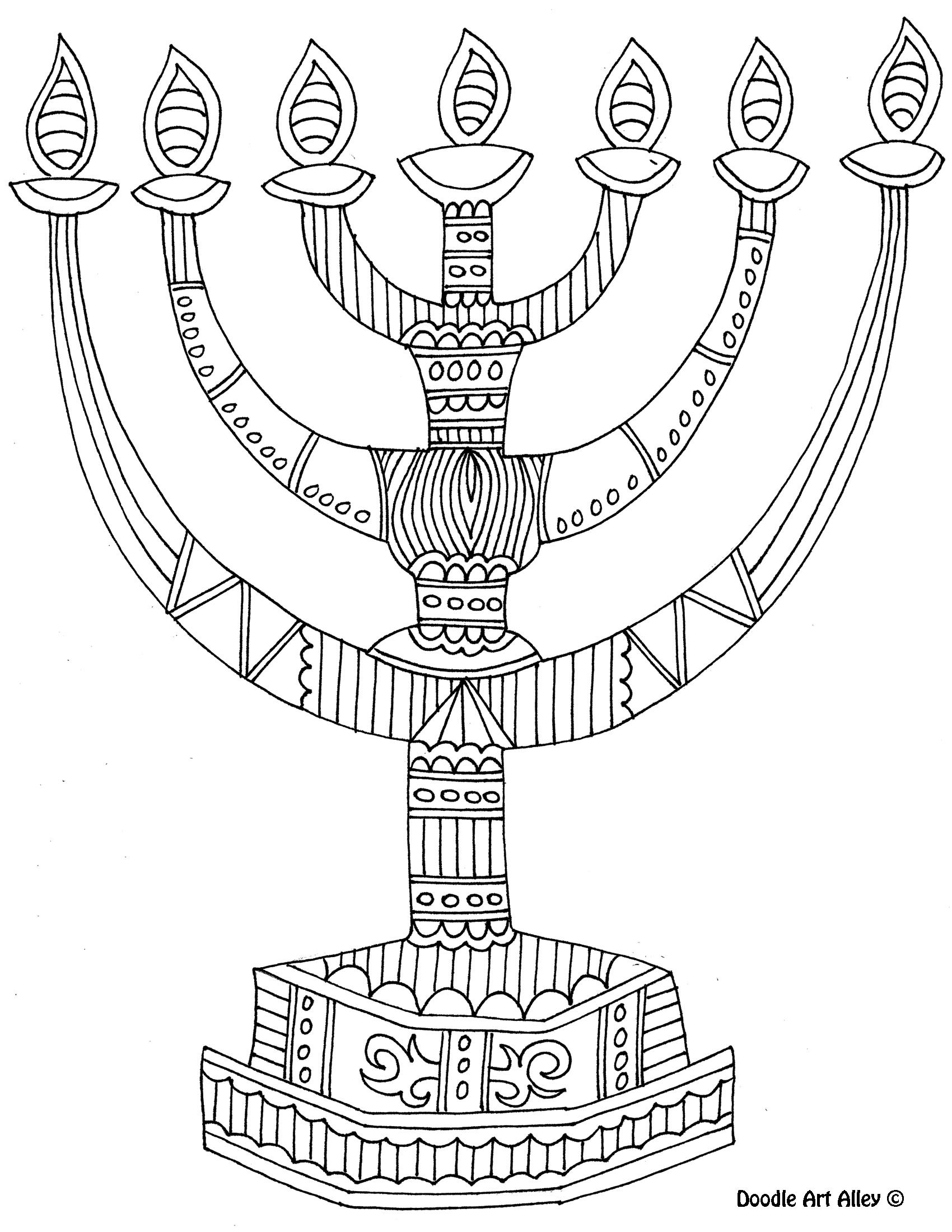 Hanukkah Coloring Pages Free Printables
 8 of the best most artful Hanukkah coloring pages