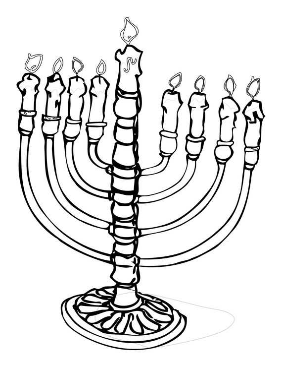 Hanukkah Coloring Pages
 Ausmalbilder für Kinder Malvorlagen und malbuch