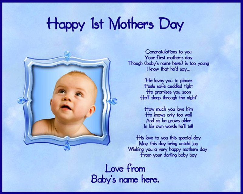 Happy 1St Mothers Day Quotes
 Best 30 Mothers Day Poems & Quotes
