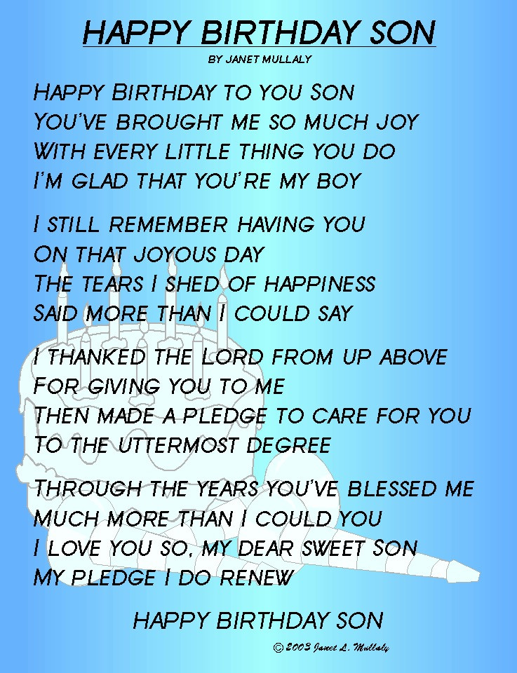 Happy 21St Birthday Quotes
 21st Birthday Quotes For Son QuotesGram
