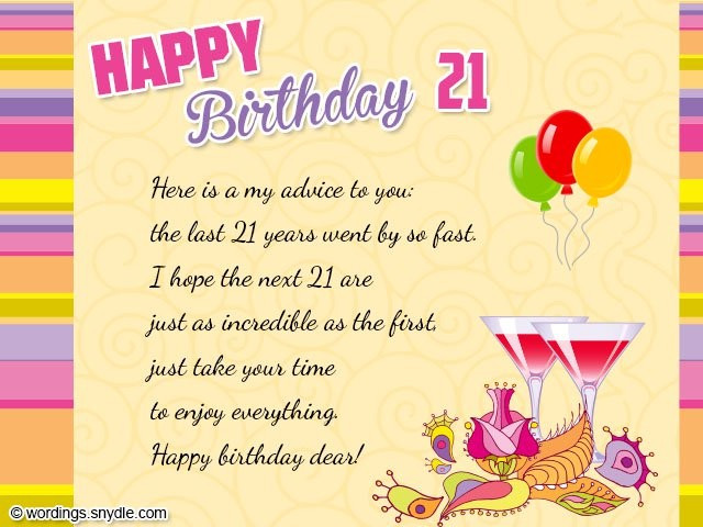 Happy 21St Birthday Quotes
 Happy 21st Birthday Quotes & Sayings