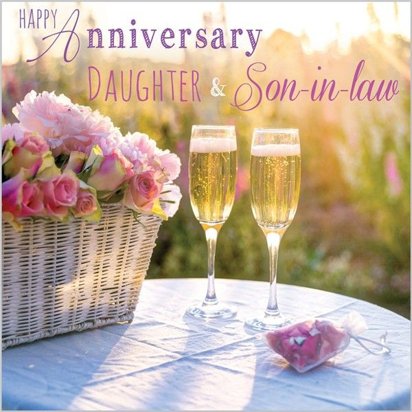 Happy Anniversary Quotes For Daughter And Son In Law
 Card Ranges 7352 Daughter & Son in Law Anniversary