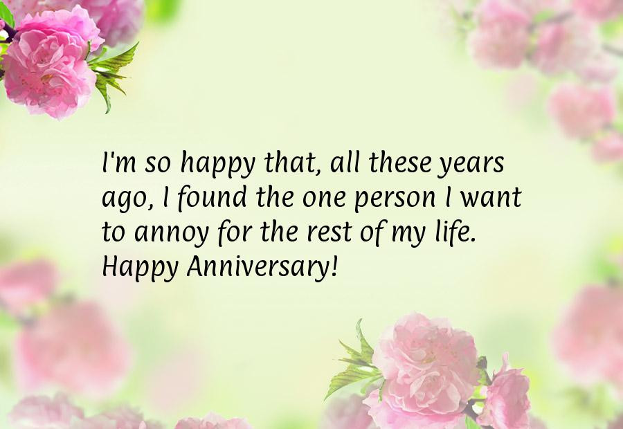 Happy Anniversary Quotes For Friends
 FUNNY WEDDING ANNIVERSARY QUOTES FOR FRIENDS image quotes