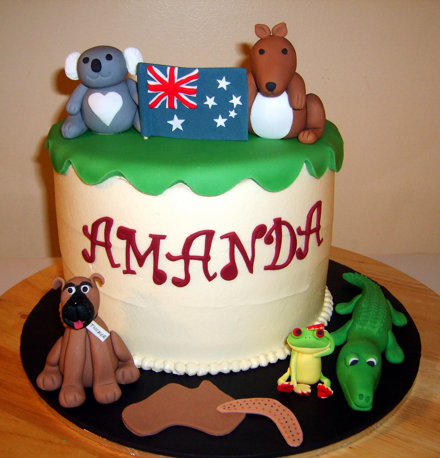 Happy Birthday Amanda Cake
 Amanda Birthday Cakes