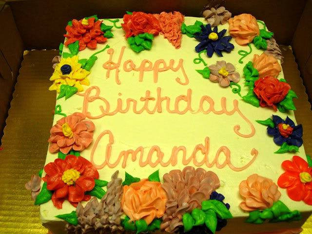 Happy Birthday Amanda Cake
 Happy Birthday My Beautiful Amanda
