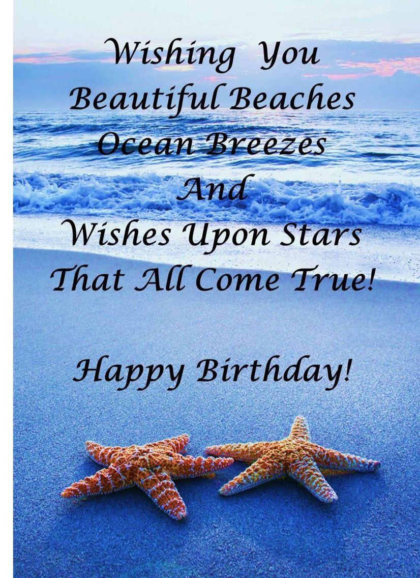 Happy Birthday Beach Quotes
 50 Best Birthday Wishes for Friend with