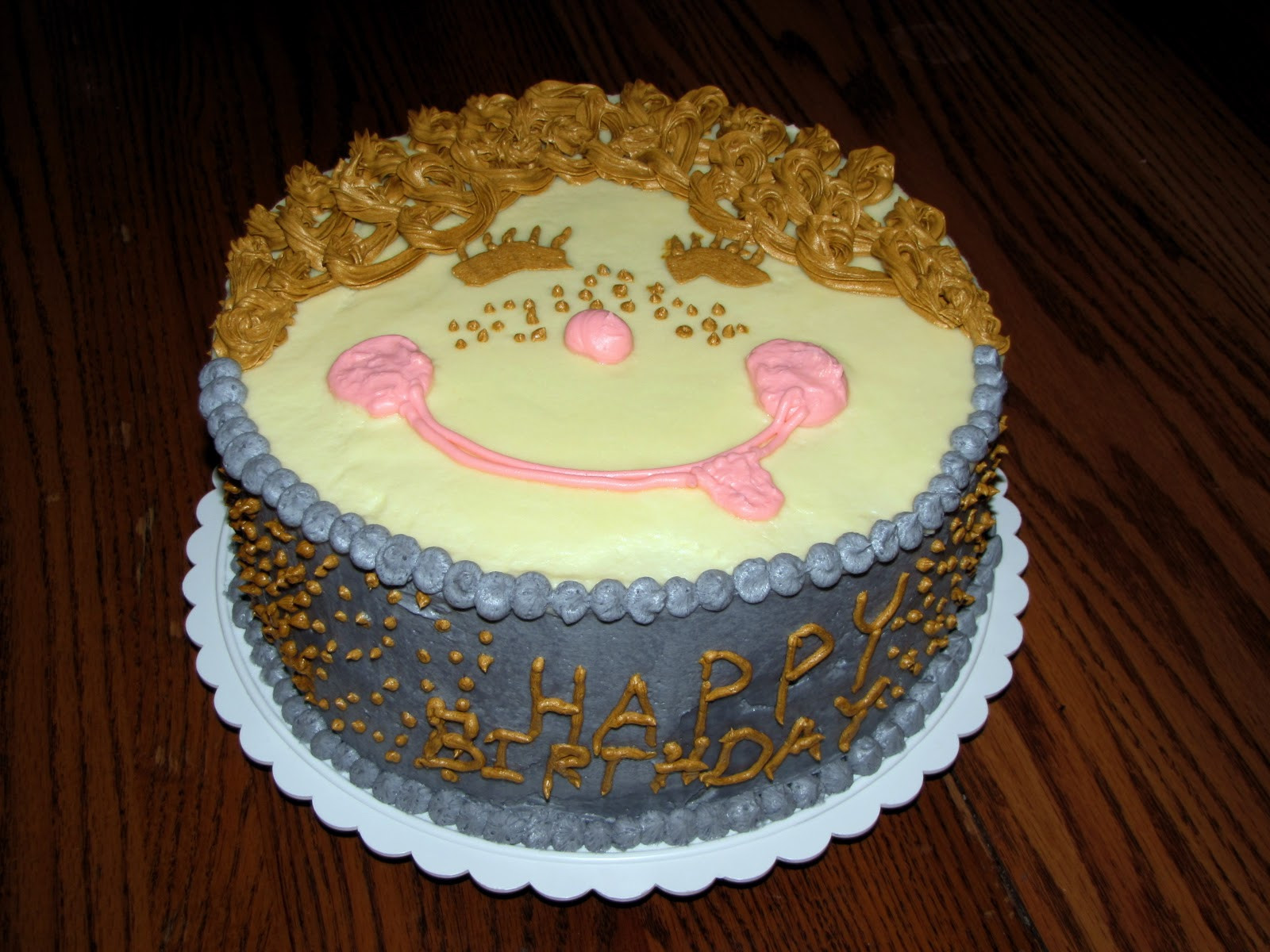 Happy Birthday Brenda Cake
 Delila Crystal s and Brenda s Birthday Cake