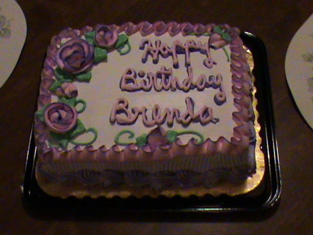 Happy Birthday Brenda Cake
 Happy Birthday Brenda Thunder Road