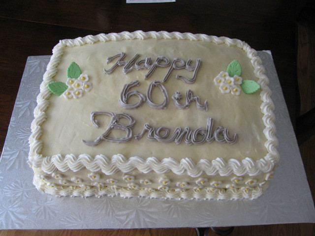 Happy Birthday Brenda Cake
 Bean s Cakes & Cupcakes