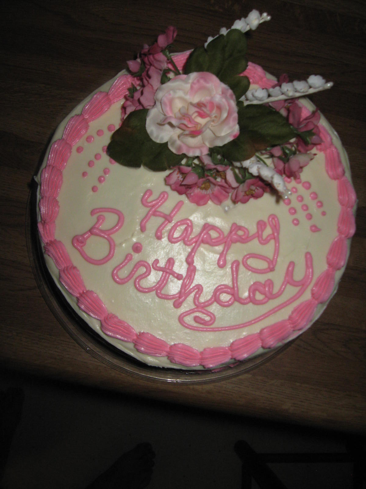 Happy Birthday Brenda Cake
 CAKES BY BRENDA Great Falls Montana September 2013