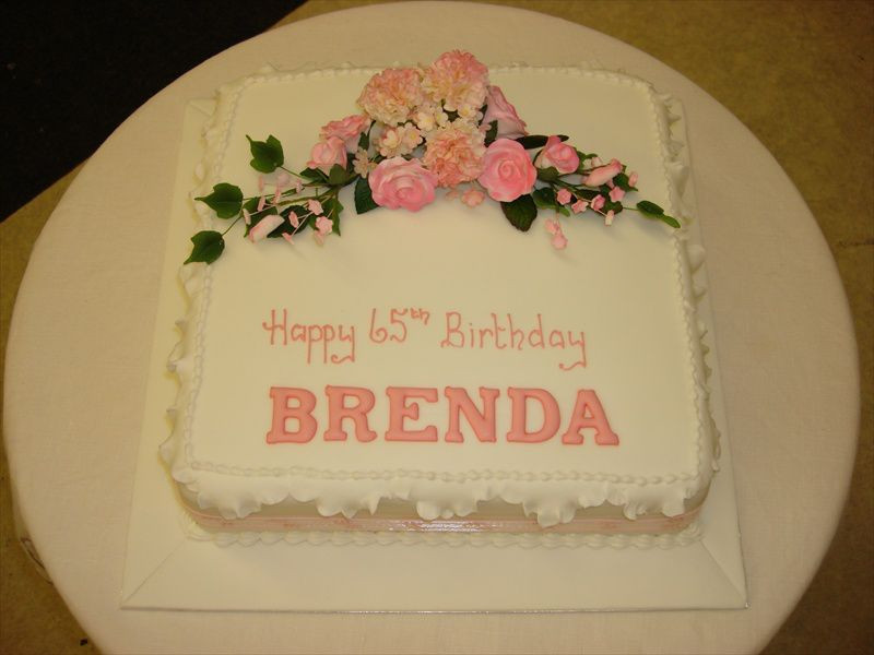 Happy Birthday Brenda Cake
 Women