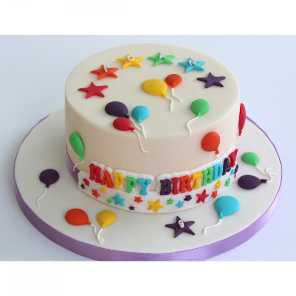 Happy Birthday Cake Decorations
 Happy Birthday Cake Decorating Silicone Mould by Katy