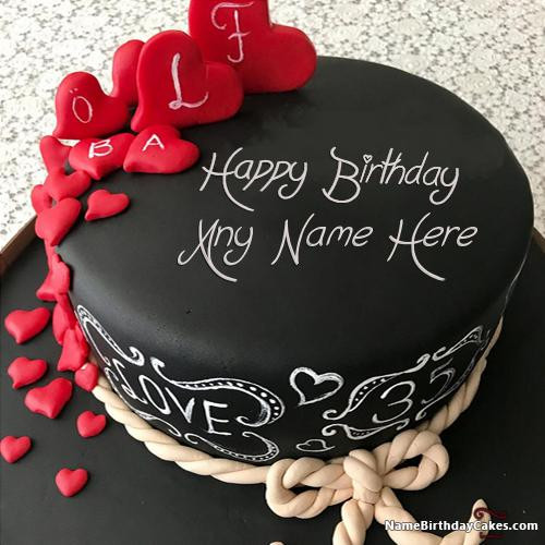 Happy Birthday Cake Pictures With Name
 Make Happy Birthday Cake With Your Name