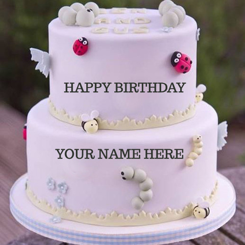 Happy Birthday Cake Pictures With Name
 Birthday Cake Wallpaper With Name Edit on WallpaperGet