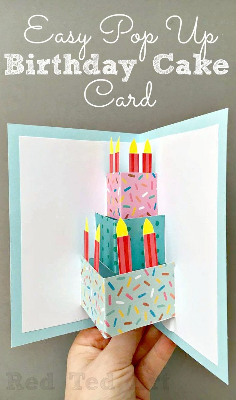 Happy Birthday Card Diy
 50 DIY Birthday Cards For Everyone In Your Life