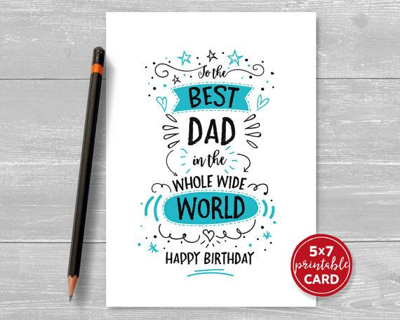 Happy Birthday Card For Father
 114 best Printable Cards images on Pinterest