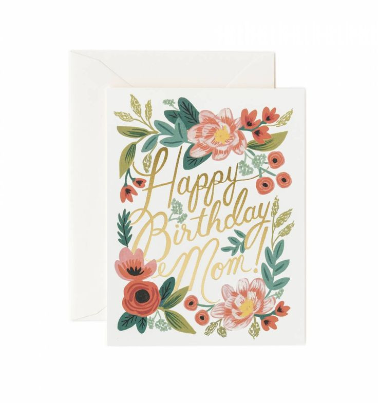 Happy Birthday Card For Mom
 1000 ideas about Happy Birthday Mom on Pinterest