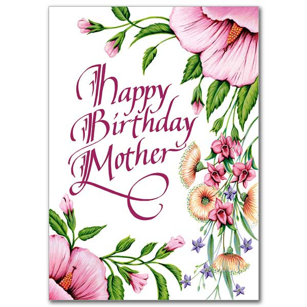 Happy Birthday Card For Mom
 Happy Birthday Mother Birthday Card