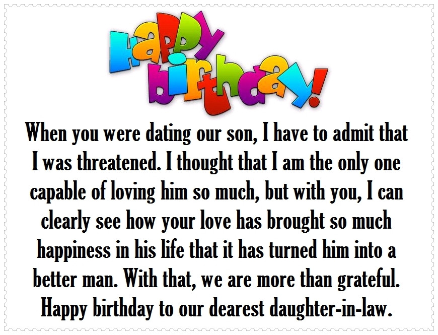 Happy Birthday Daughter In Law Quotes
 Daughter in Law Happy Birthday Quotes and Greetings
