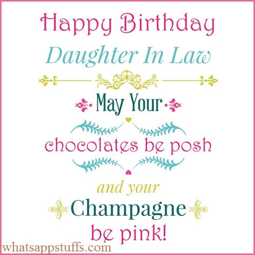 Happy Birthday Daughter In Law Quotes
 HAPPY BIRTHDAY QUOTES FOR DAUGHTER IN LAW image quotes at