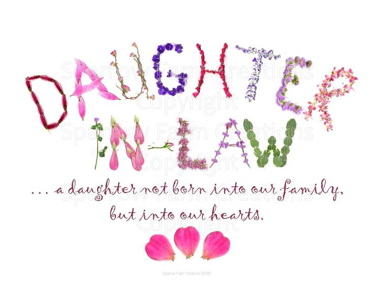 Happy Birthday Daughter In Law Quotes
 a daughter in law is quotes Google Search