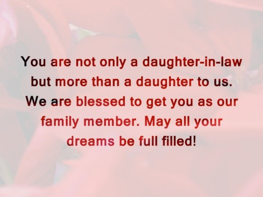 Happy Birthday Daughter In Law Quotes
 Daughter In Law Quotes And Sayings QuotesGram
