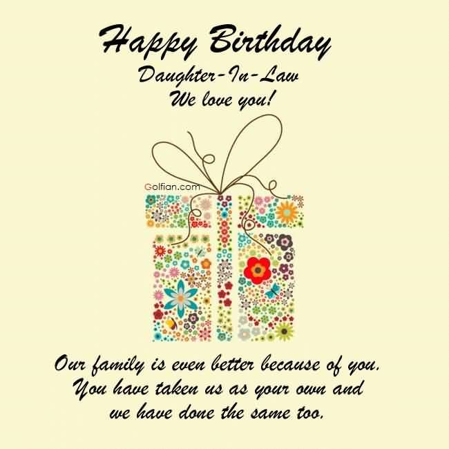 Happy Birthday Daughter In Law Quotes
 55 Beautiful Birthday Wishes For Daughter In Law – Best